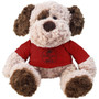 Teddy Puppy Brown with Red Shelby Shirt
