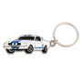 Key Chain - 1967 Shelby GT500 Mustang White/Blue