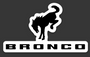 Ford Bucking Bronco Logo Decal 3"