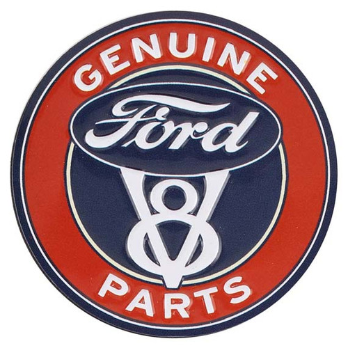 Ford V8 Parts Embossed Tin StangStuff
