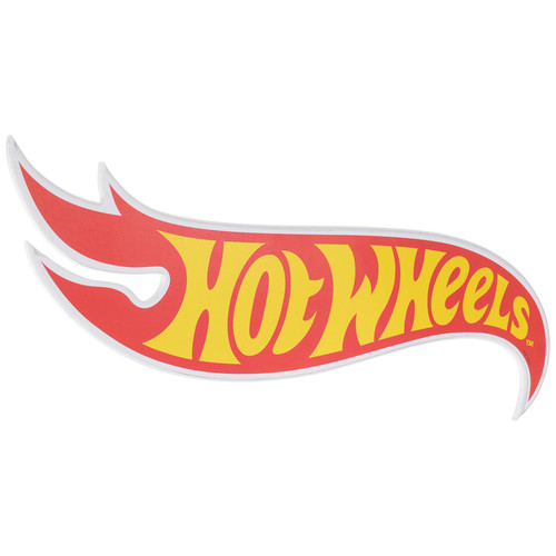 Hot Wheels Logo Wood Sign StangStuff Hot Wheels Logo Wood Sign StangStuff
