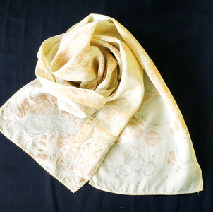 WCI Marbled Silk Scarf