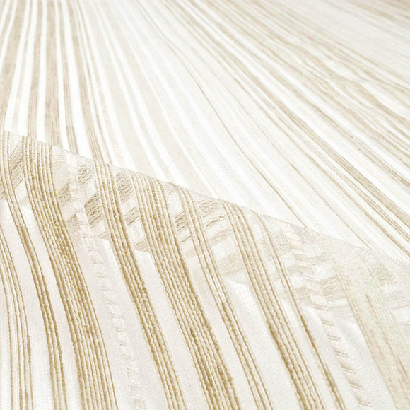 TWINE STRIPE SHEER Driftwood