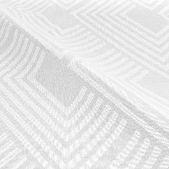 GEOGLYPH SHEER White