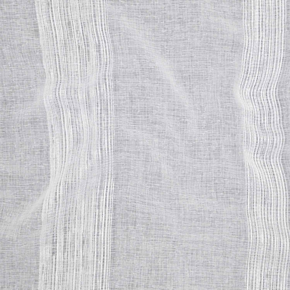 QUINN STRIPE SHEER Blanco