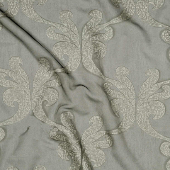 ARTISAN DAMASK SHEER Silver