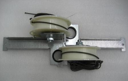 HALTER RÜCK. CR  KPL. SK700-2 FLECHTLEINE O3,5 16 FACH / BACK HOLDER. CR COMPLETE. SK700-2 BRAIDED LINE 03.5 16 PLY