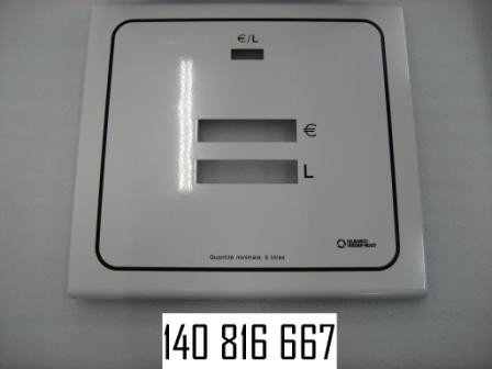 Tür F. Anzeigekopf 420X450 Pulverbeschichtet SK700 1PPU