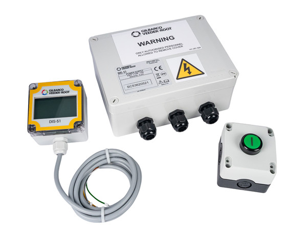Tankwagenfahrer-Anzeige DIS51 inkl. Installations Kit / Truck driver display DIS 51 incl. installation kit