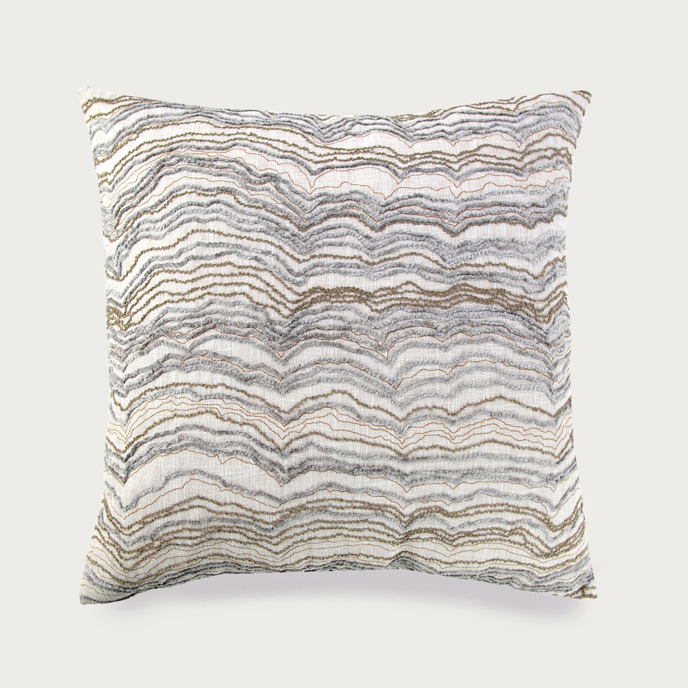 GEODE SQUARE 20X20 - CRYSTAL