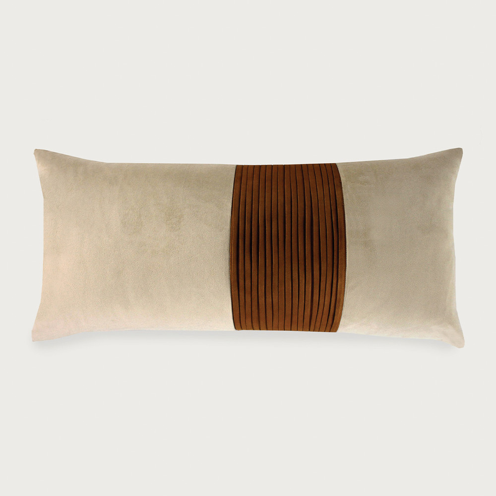 MISIANO OBLONG PILLOW 12X26 - CAMEL
