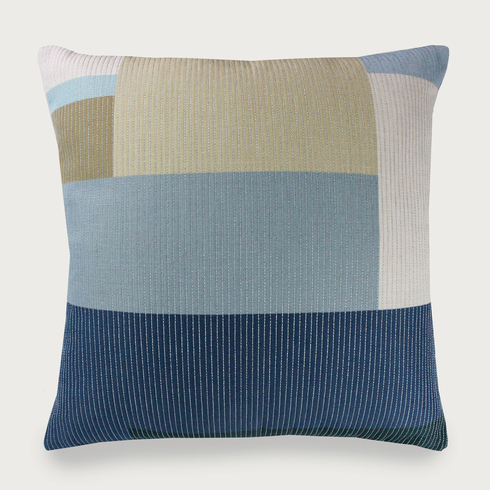 MONDRIAN SQUARE PILLOW 20X20 - TROPICAL