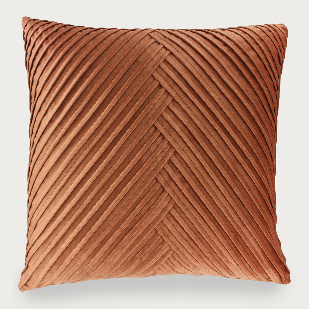 GIBSON SQUARE PILLOW 20X20 - PERSIMMON