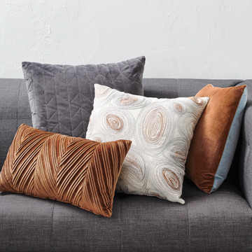 JOYA SQUARE 20X20 - FLAX