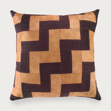 OTLEY SQUARE 18X18-PLUM