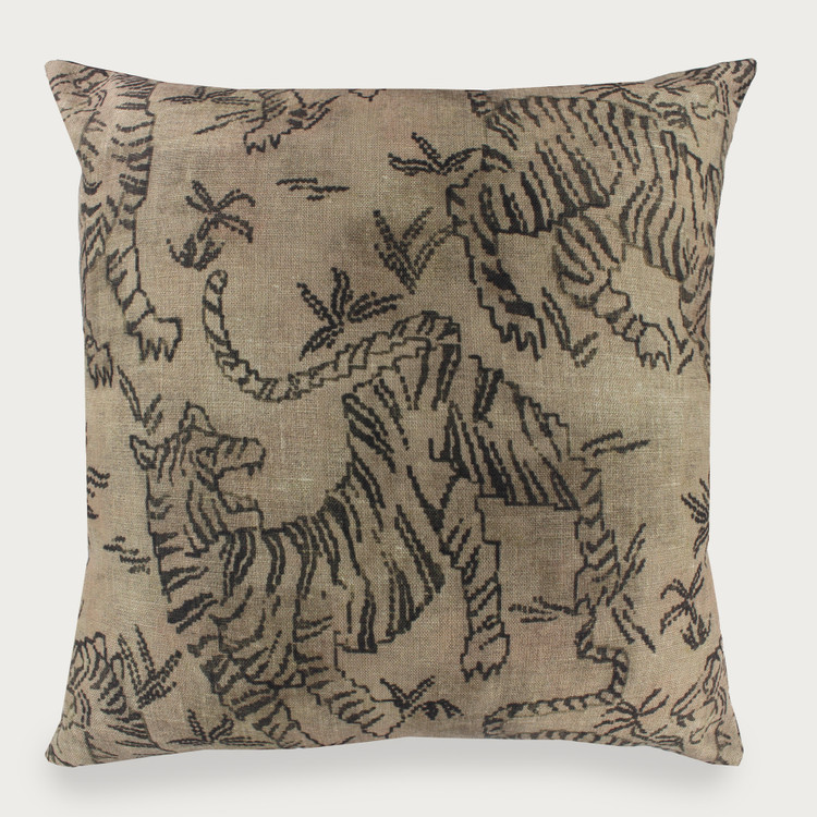 KAHLANI SQUARE 20X20 - JUTE