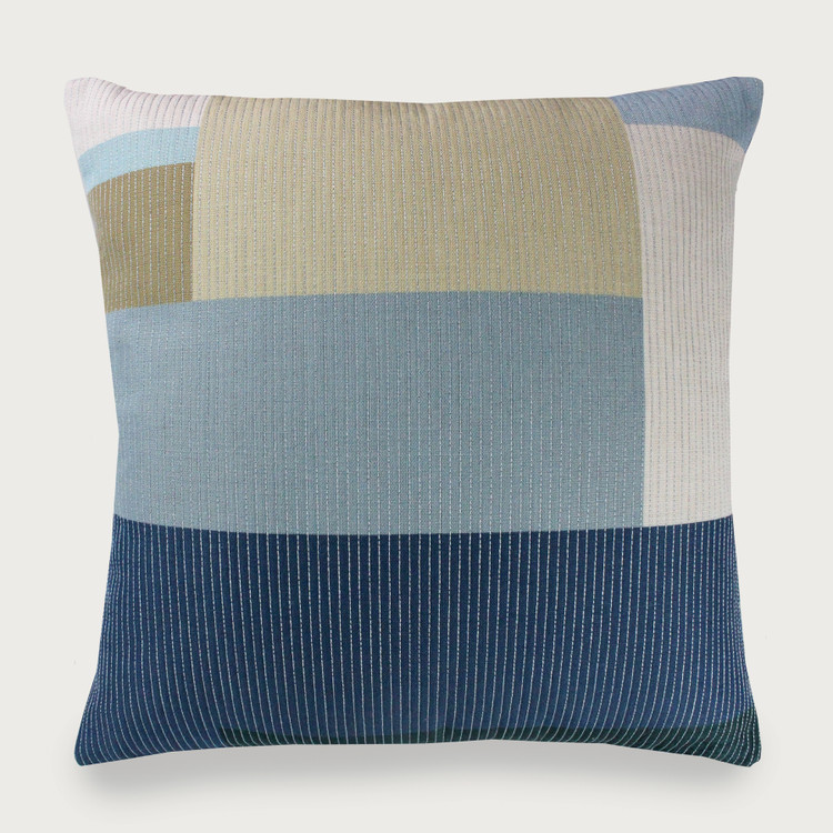 MONDRIAN SQUARE PILLOW 20X20 - TROPICAL