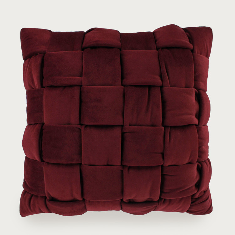 JETMORE SQUARE 18X18 - RAISIN