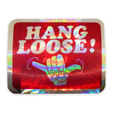 Vintage Hang Loose Holographic Stickers