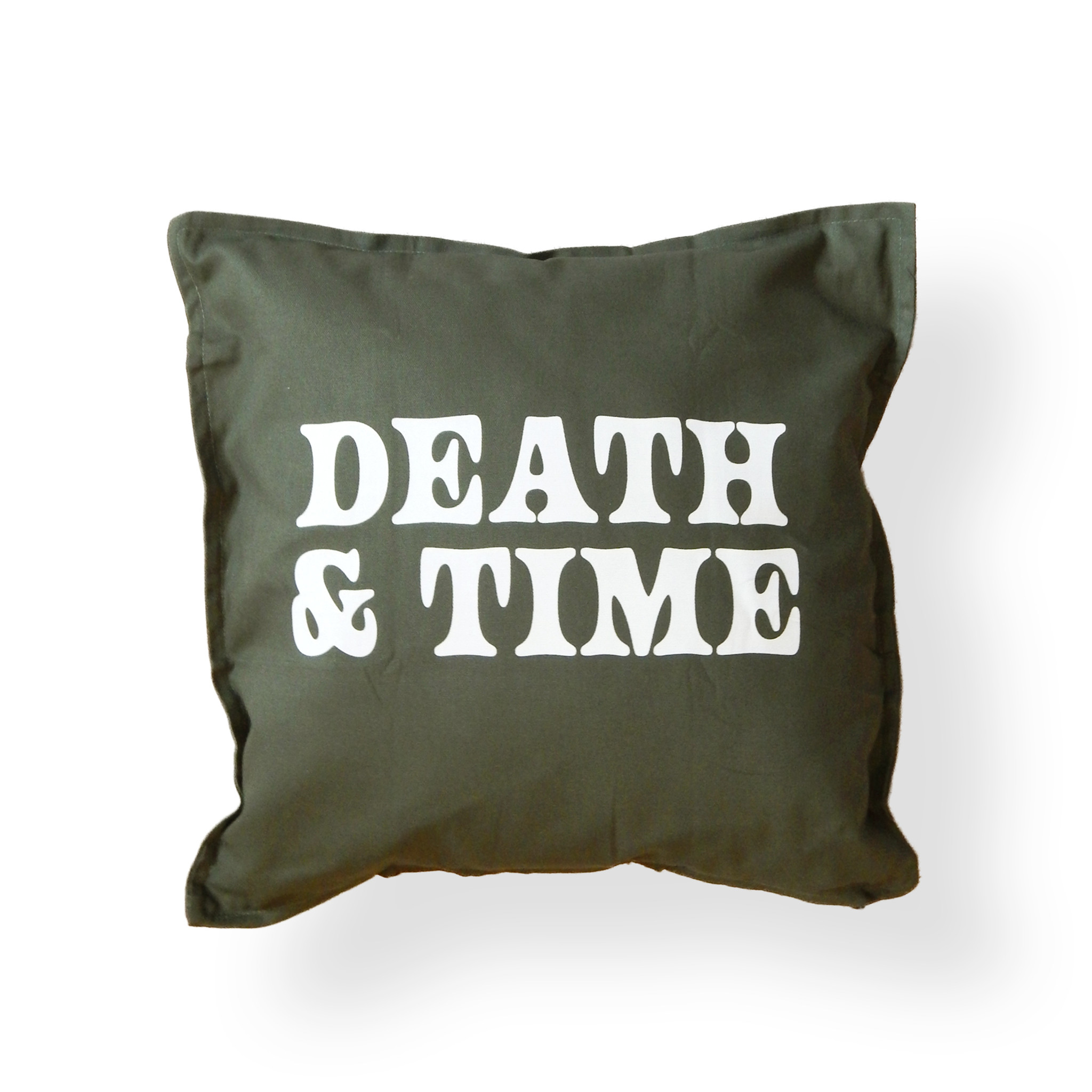 Death and Time Pillow