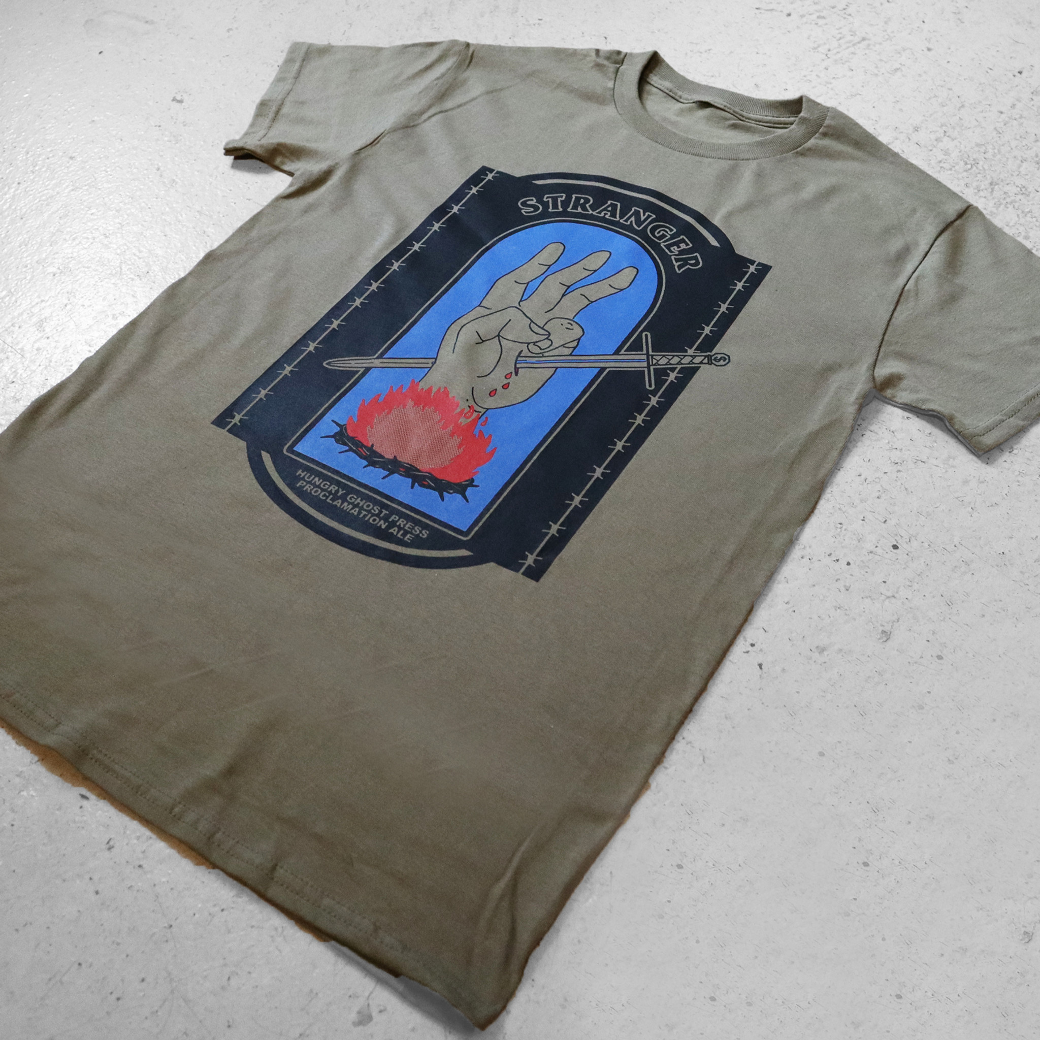 *PROMO* Stranger Proclamation Ale x Hungry Ghost Press Tee