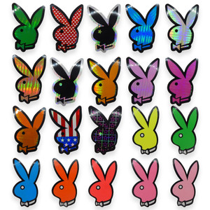 playboy neon Sticker for Sale by SAVAGEwav