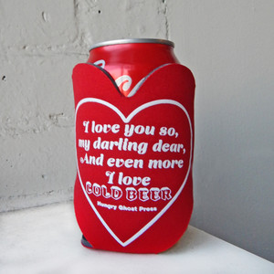 True Red Can Koozie