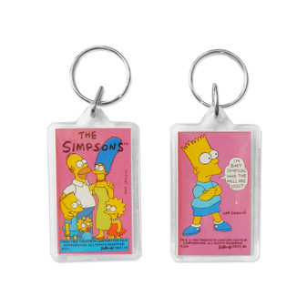 Vintage and Deadstock Simpsons Keychains