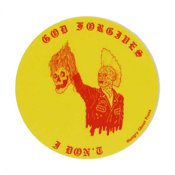 Forgiver 3" Sticker