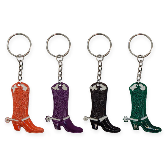 Cowboy Boot Vintage Keychain