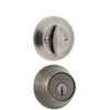 Kwikset Single Cylinder Key Deadbolt - Antique Nickel