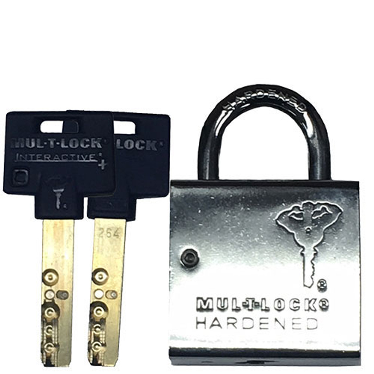 MUL-T-Lock TSR Round Body Padlock (4 Chamber), 7/16 Thick Shackle