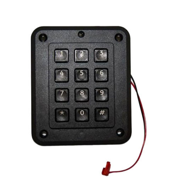 Cansec Keypad with Wiegand Output - Light Duty Plastic Keypad Cansec Keypad with Wiegand Output - Light Duty Plastic Keypad
