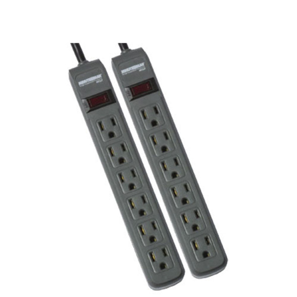 Minuteman 6-Outlet Surge Protector "twin pack"