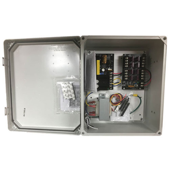 Preferred Power Products 12VDC, 8 OUTPUT CCTV POWER SUPPLY Preferred Power Products 12VDC, 8 OUTPUT CCTV POWER SUPPLY
