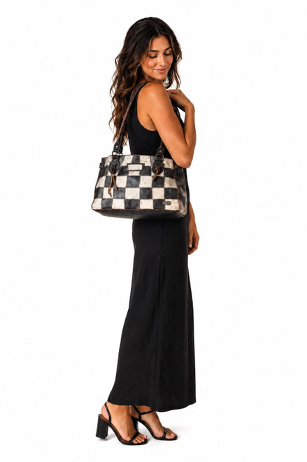 CHECK MATE HANDBAG