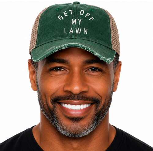 GET OFF MY LAWN CAP