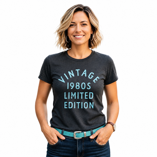 VINTAGE 1980'S LIMITED EDITION WOMEN'S TEE