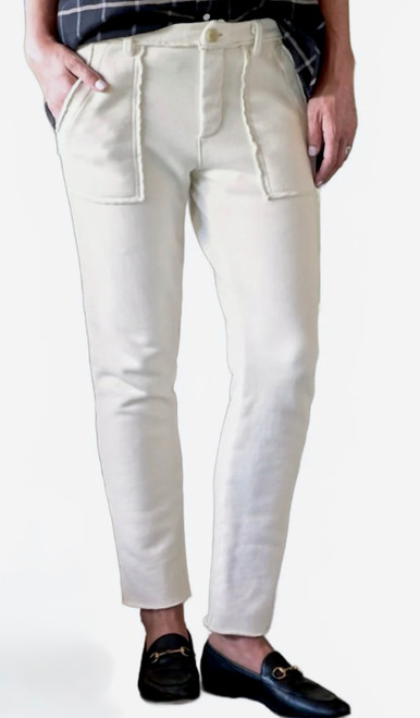 FLEECE ELASTIC WAIST TROUSER