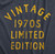 VINTAGE 1970'S LIMITED EDITION WOMEN'S TEE