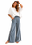 WHITE WHITE COTTON OVERSIZED BAT WING TEE