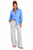 FE FLEECE BUTTON FLY WIDE LEG TROUSER