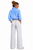 FE FLEECE BUTTON FLY WIDE LEG TROUSER