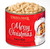 MERRY CHRISTMAS TIN VIRGINIA SALTED PEANUTS