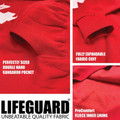 UNISEX LIFEGUARD PULLOVER SWEATSHIRT UNISEX LIFEGUARD PULLOVER SWEATSHIRT