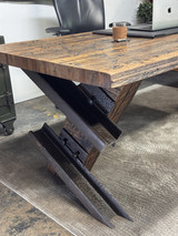 Switchpoint Desk with Boxcar Flooring Top (No. 37)
