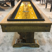 Rail Yard Shuffleboard - 9-Foot (available up to 22-feet long)