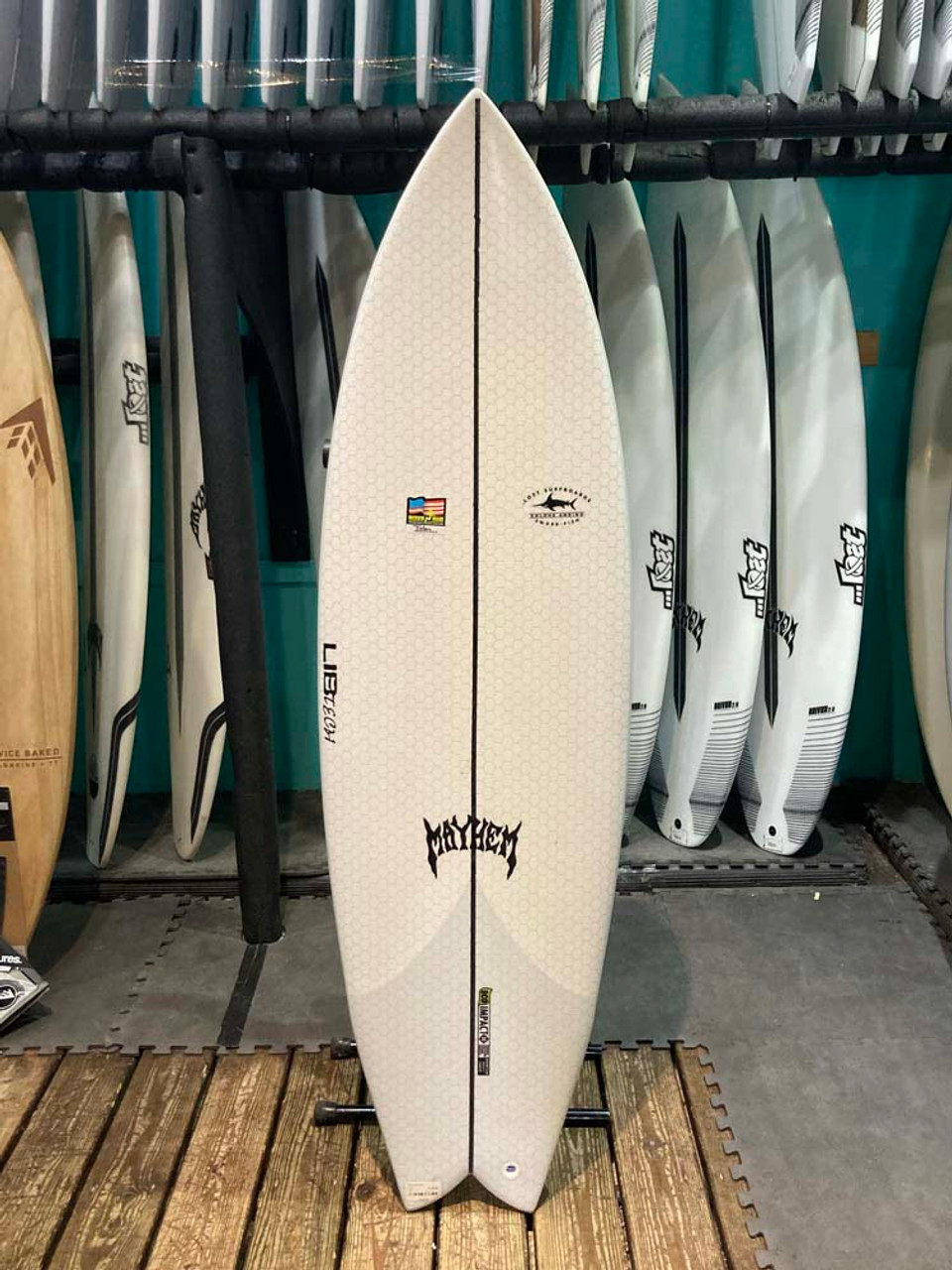 5'6 LOST LIBTECH SWORDFISH SURFBOARD