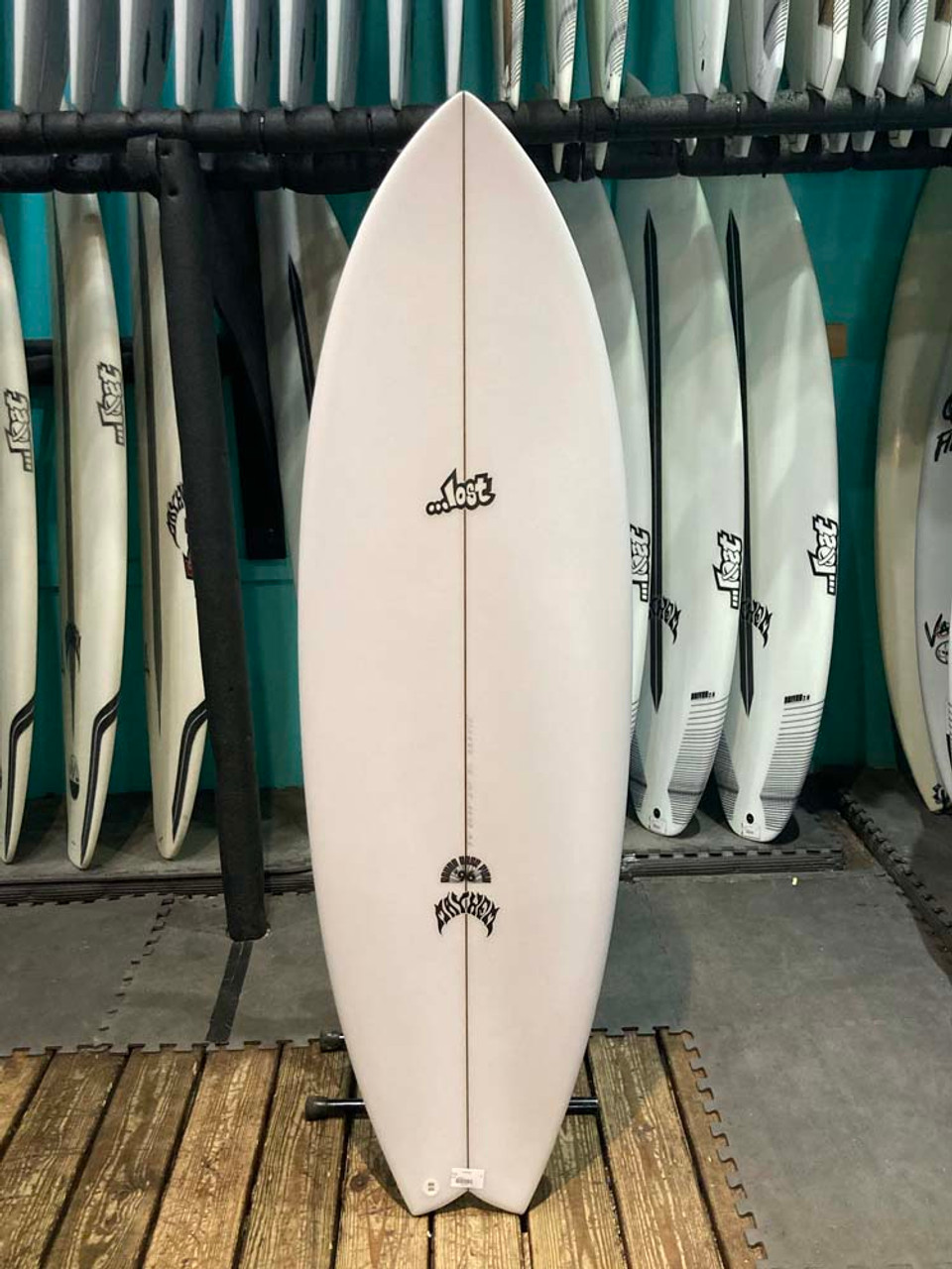 5'7 LOST RNF 96 SURFBOARD