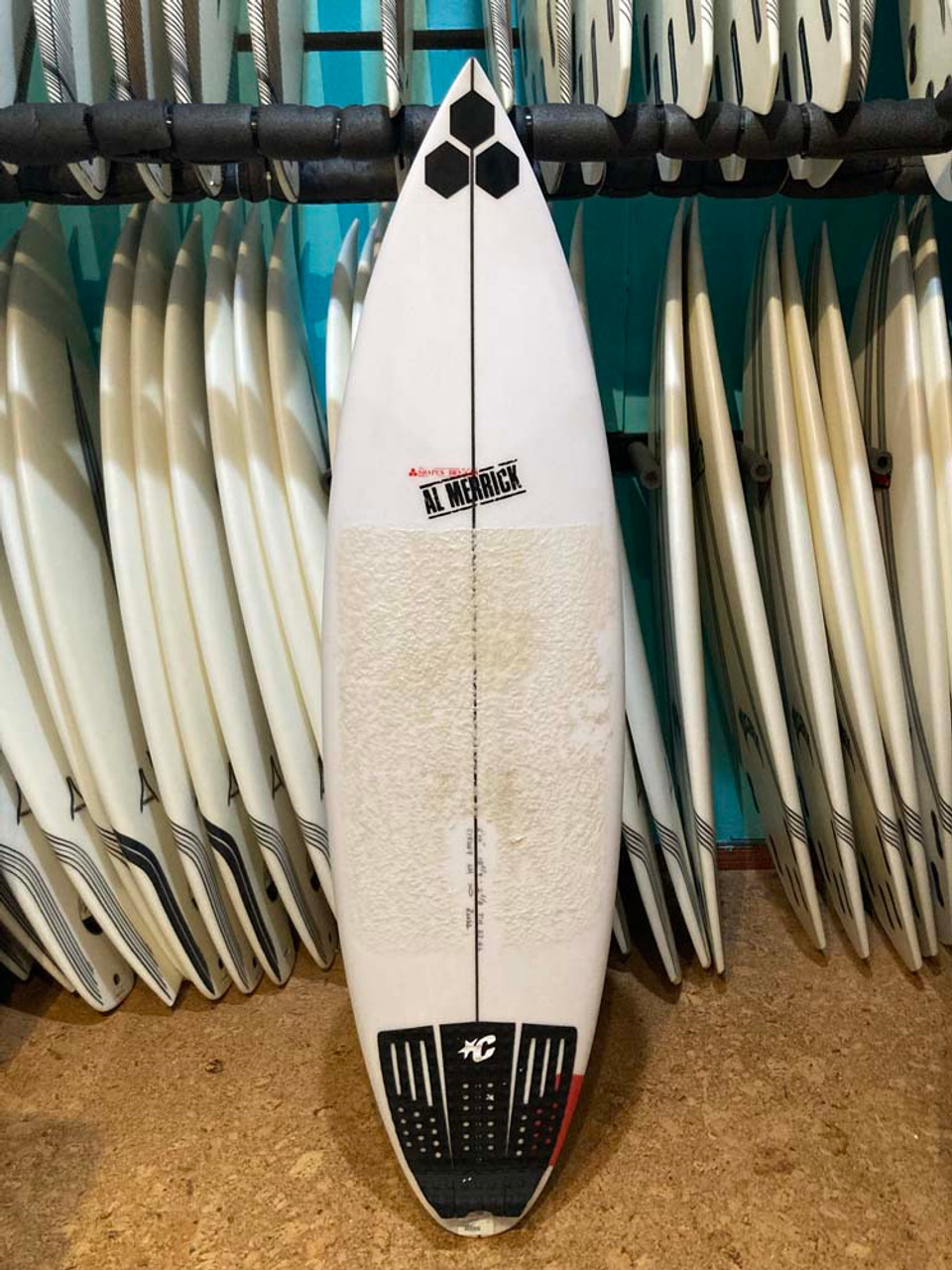 5'10 CHANNEL ISLANDS TWO HAPPY USED SURFBOARD- Catalyst